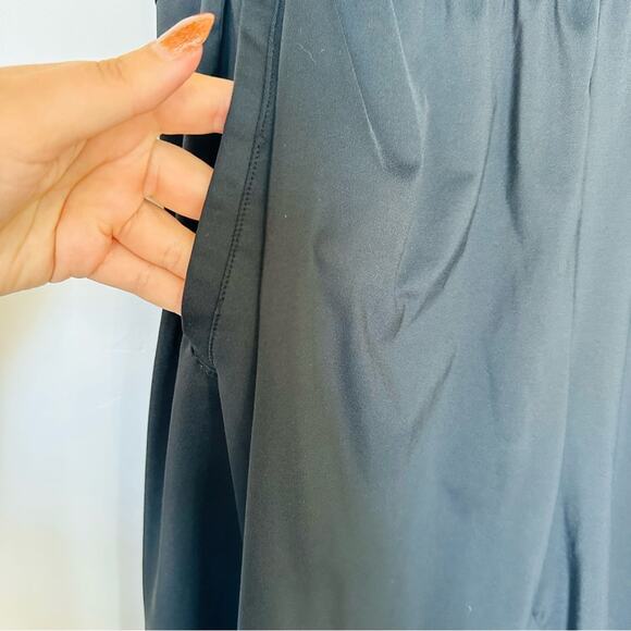 MENS CHAMPION Black Red Basketball Mesh Cutout Drawstring Workout Gym Shorts M - Picture 5 of 13